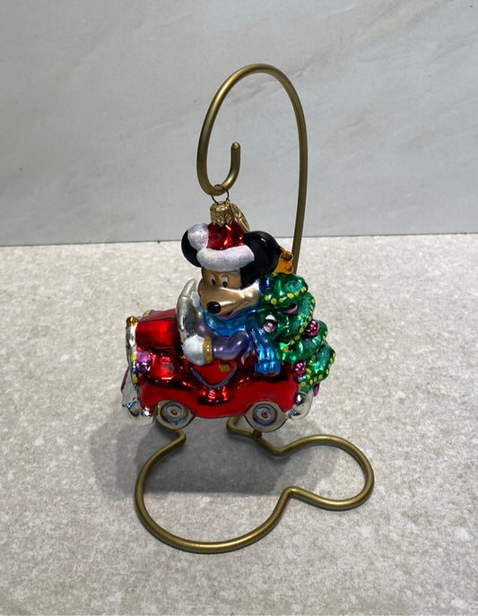 Radko Cruisin Mickey Ornament