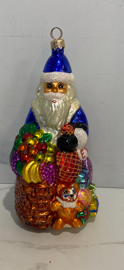Radko Santa Delivers Ornament