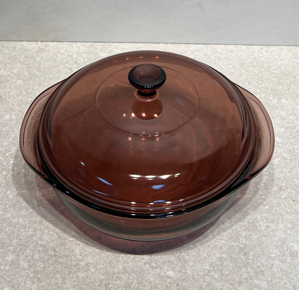 Covered Pyrex Bowl