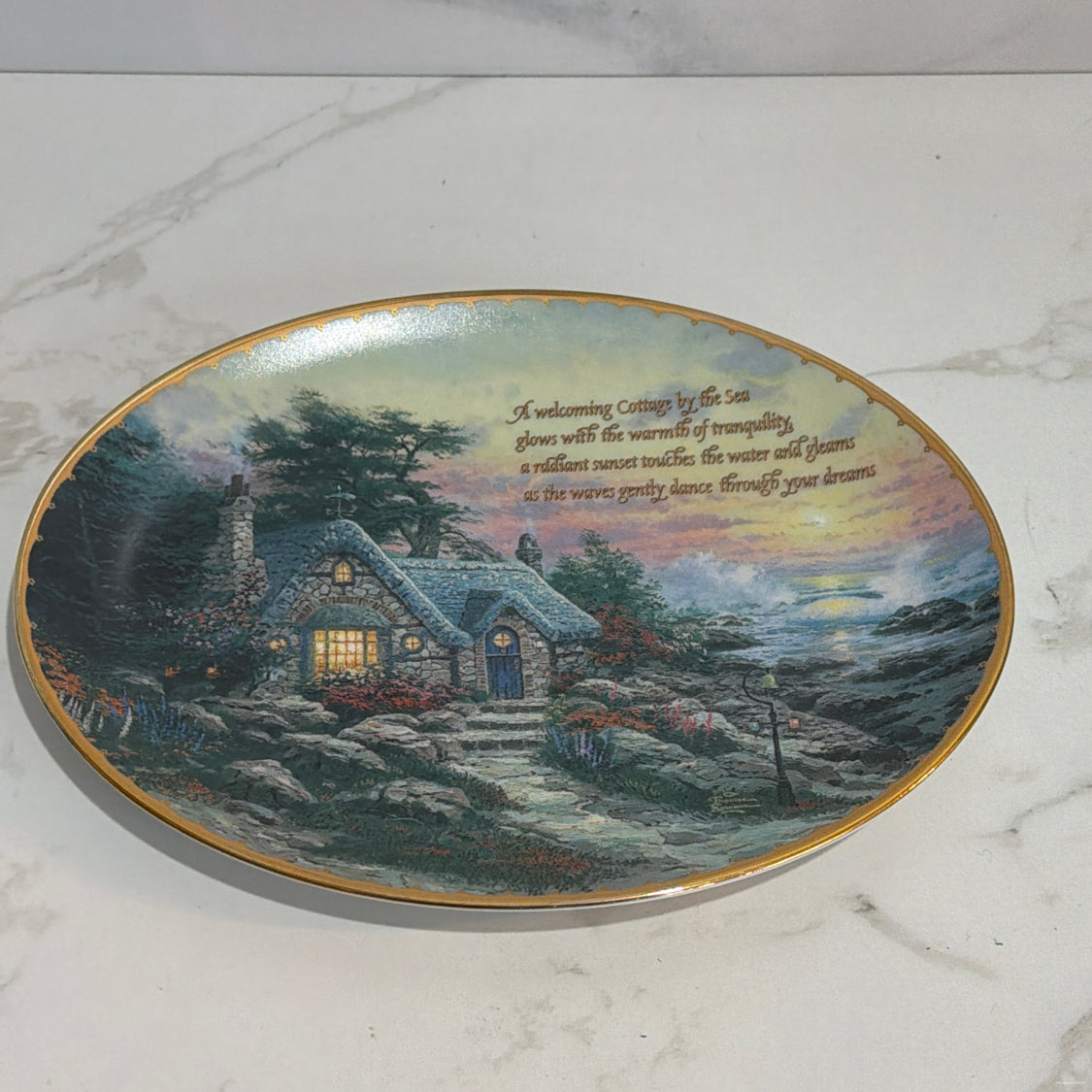 Thomas Kinkade Plate