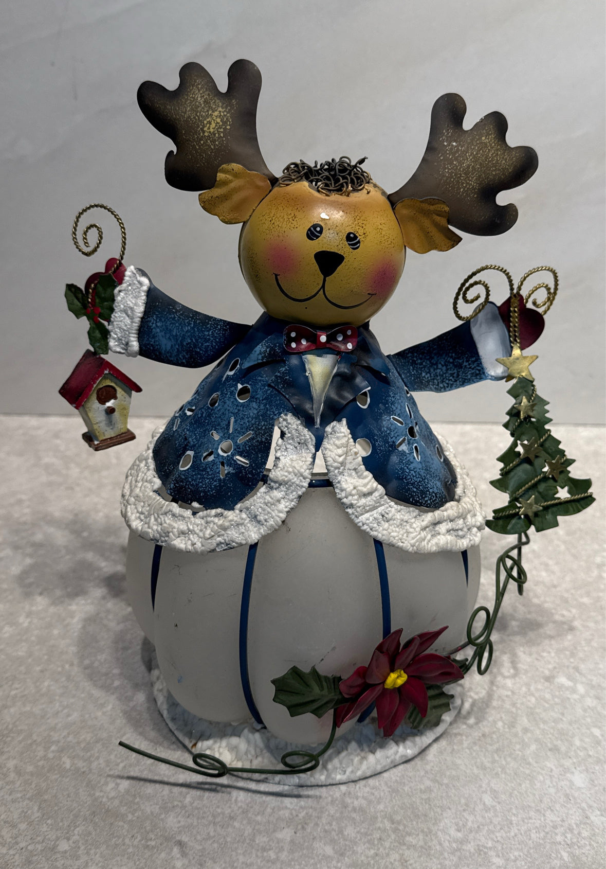 Moose Candleholder