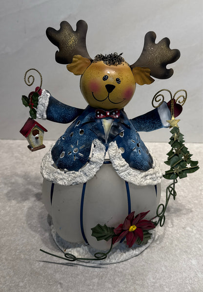 Moose Candleholder