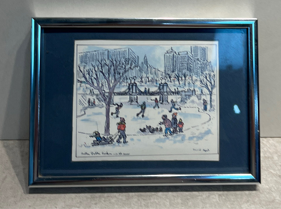 Boston Public Gardens Print