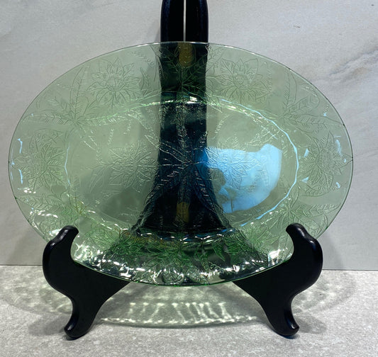 Uranium Glas Platter