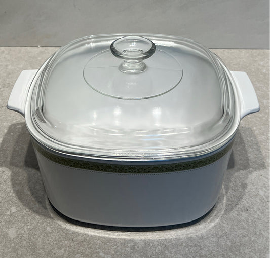 Covered Corningware Casserole