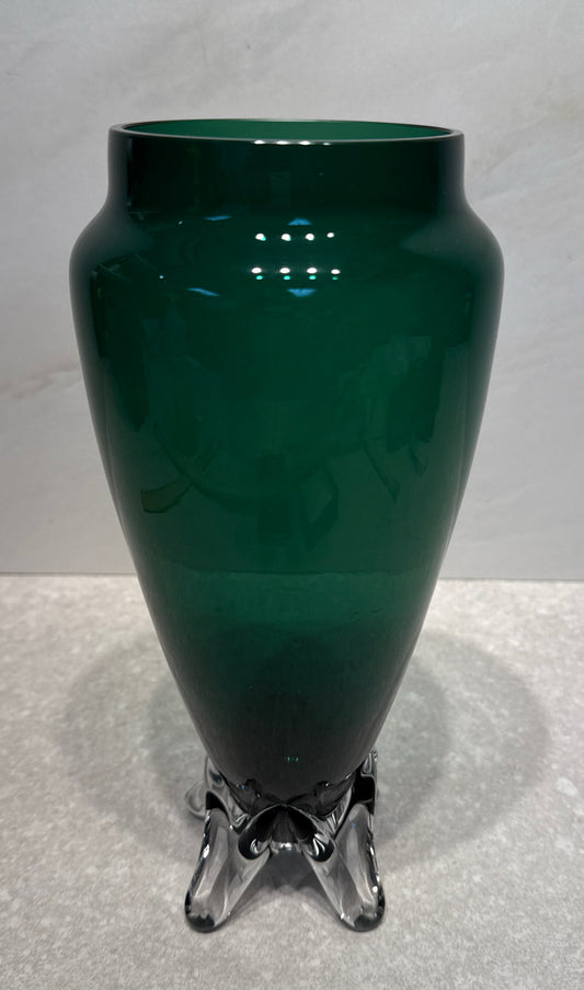 Tiffin Glass Rocket Vase