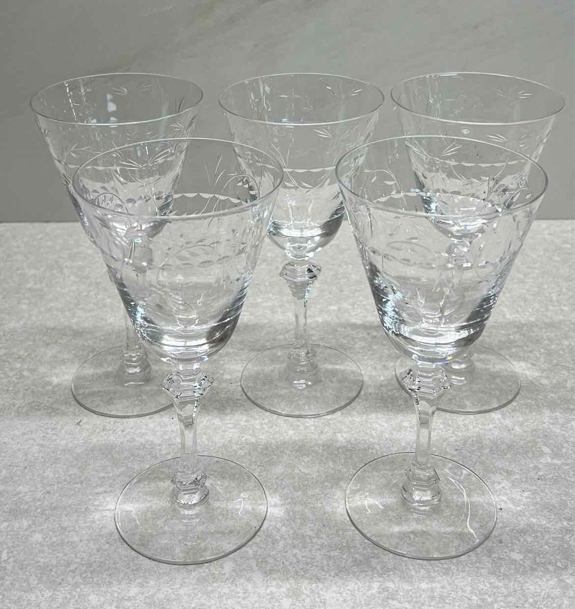 Set of 5 Glasses