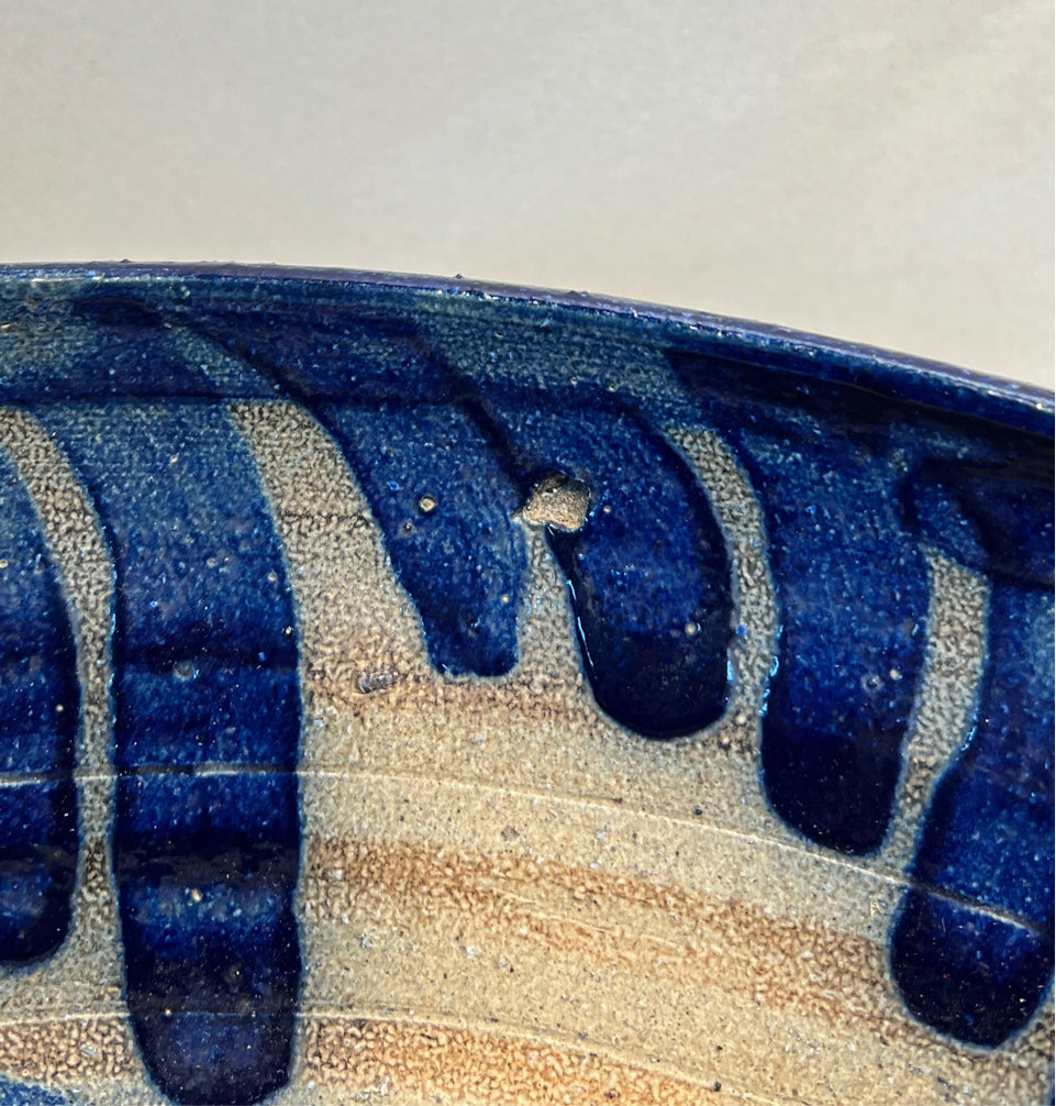 Pottery Pitcher And Bowl (As-Found)