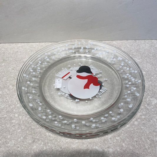 Set of 4 Christmas Plates