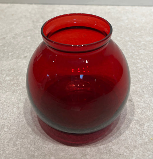 Red Vase