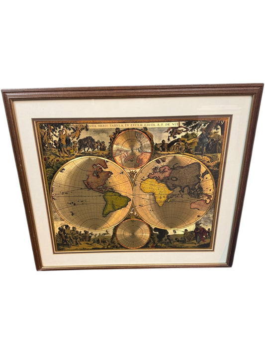 Globe Wall Decor 24.5" x 22"