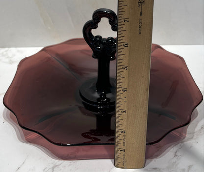 Amethyst Handled Plate