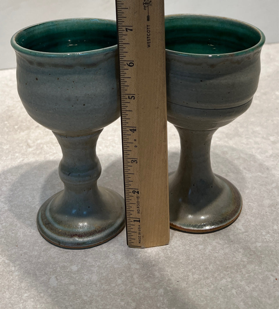 Set of 2 Pottery Cups