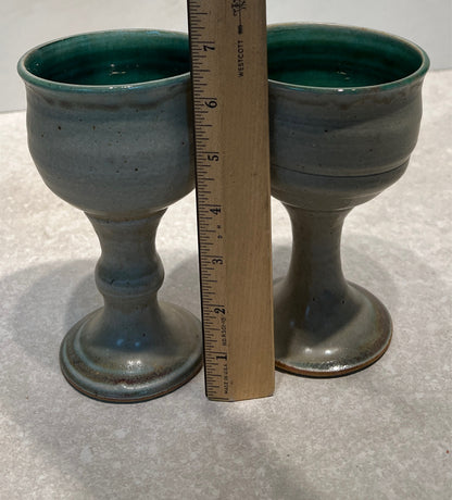 Set of 2 Pottery Cups