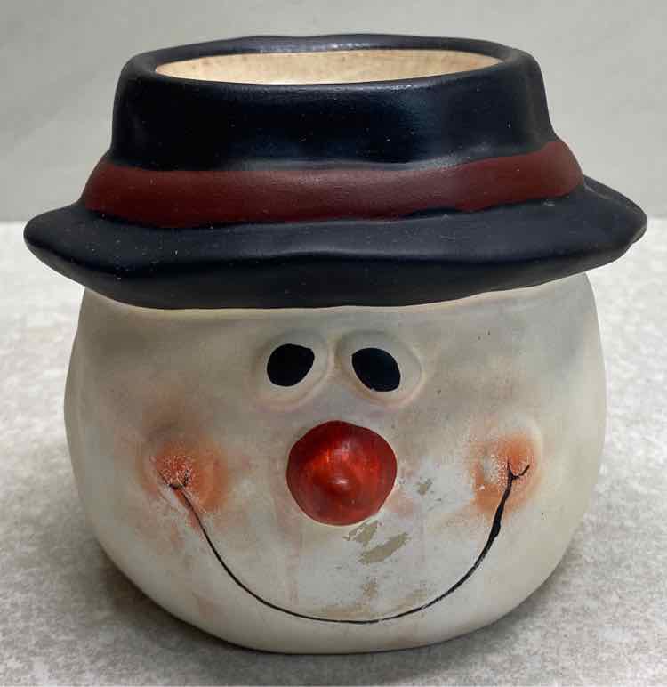 Snowman Candleholder