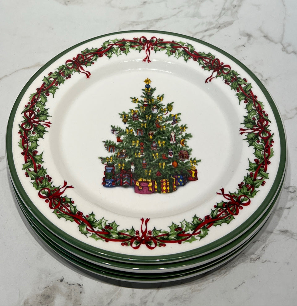 Set of 4 Radko Plates