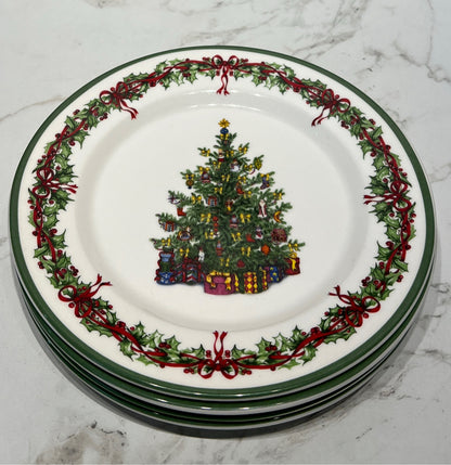 Set of 4 Radko Plates