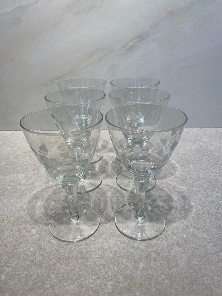 Set of 6 Glasses
