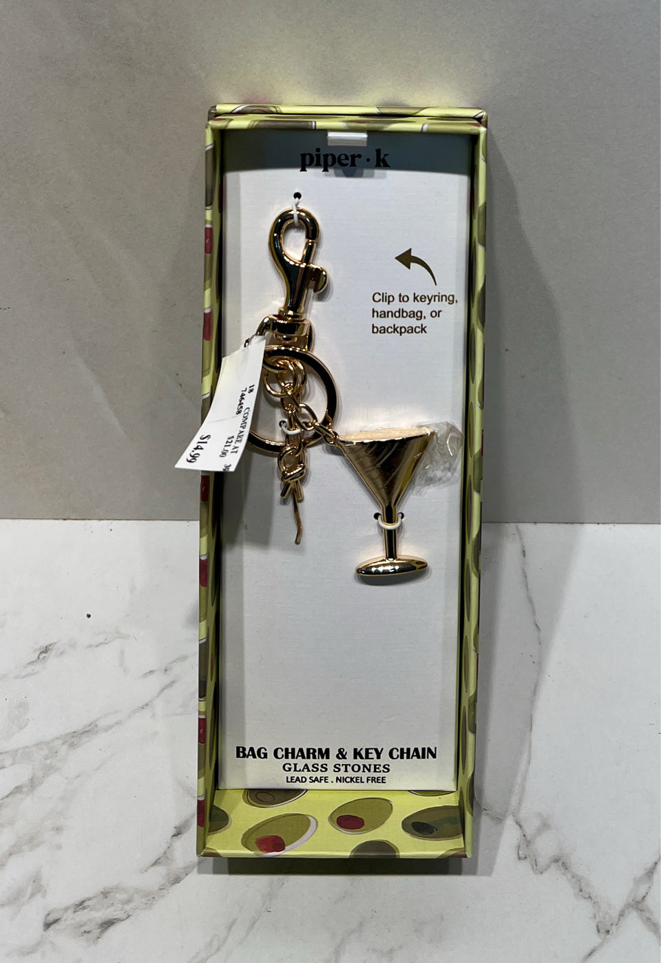 Bag Charm And Key Chain
