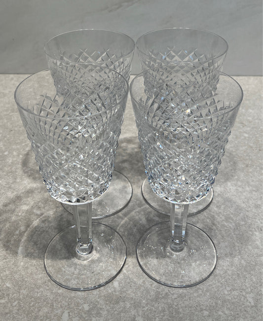 Set of 4 Waterford Alana Goblets