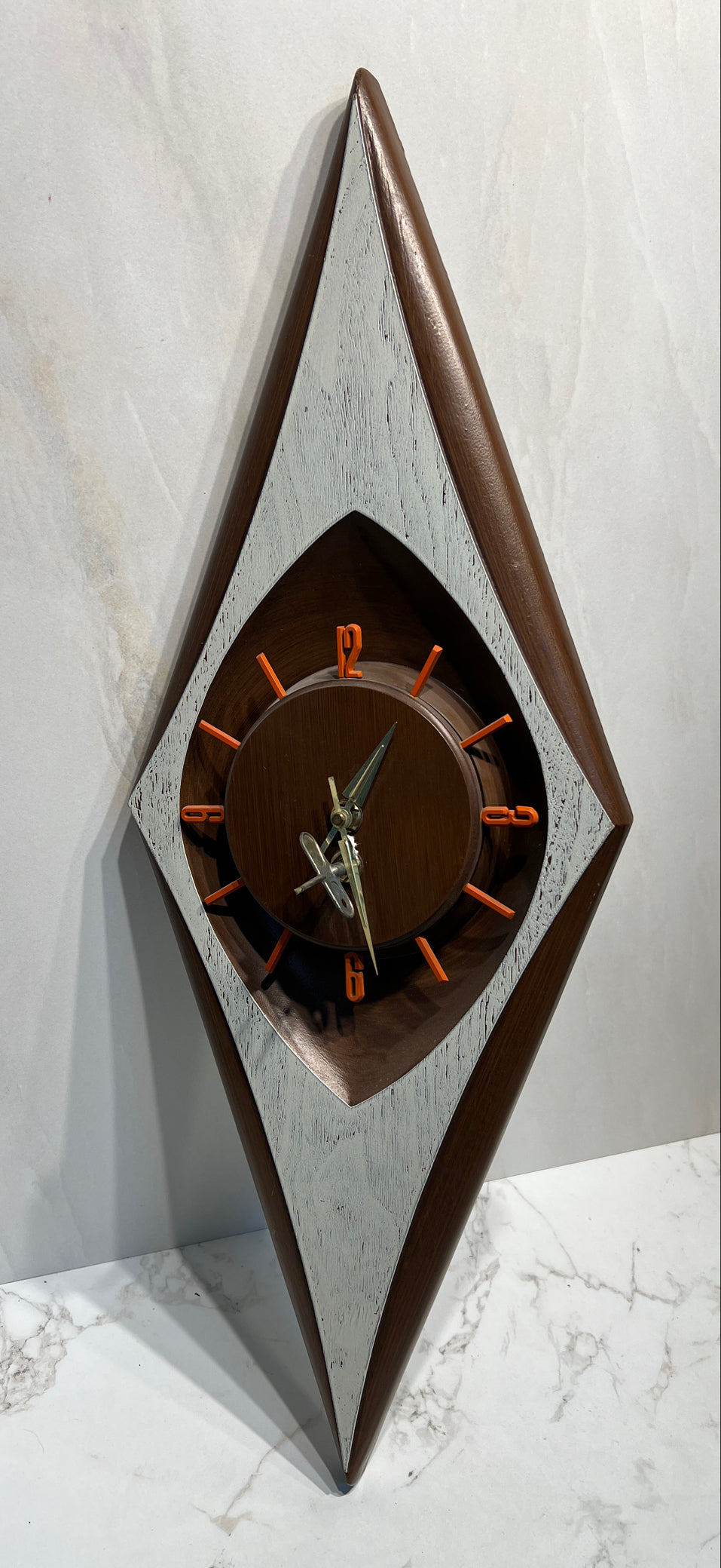 MCM Diamond Style Wall Clock