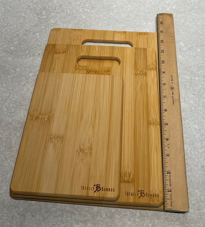 Set of 3 Bamboo Boards