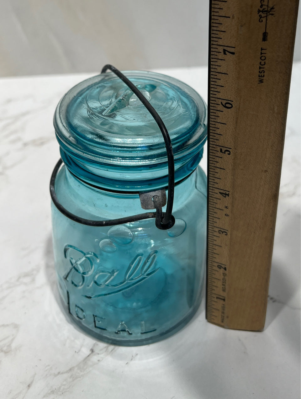 Blue Canning Jar
