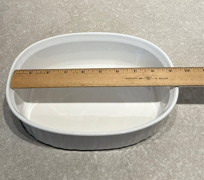 Covered Corning Ware Bowl