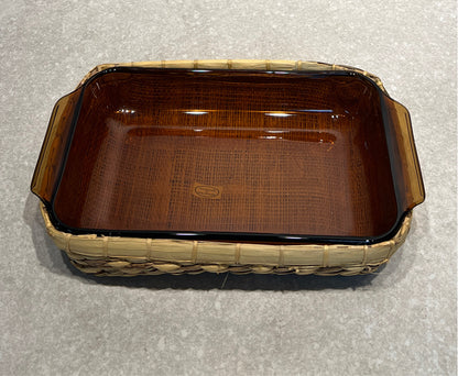 Fireking Casserole With Basket