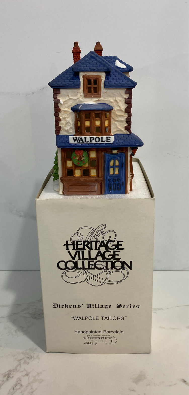 Dept. 56 Walpole Tailors