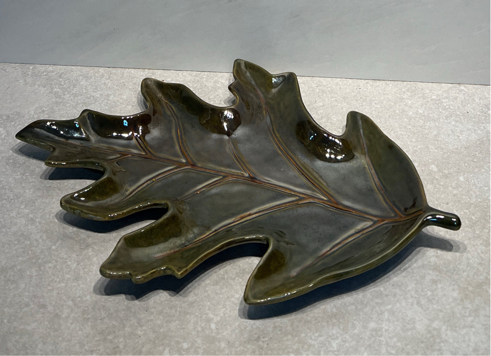 Pottery Barn Leaf Dish