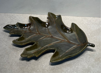 Pottery Barn Leaf Dish