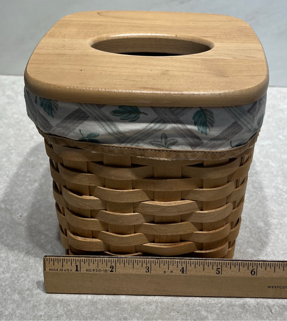Covered Longaberger Basket