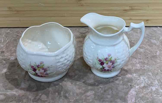 Donegal Sugar and CReamer