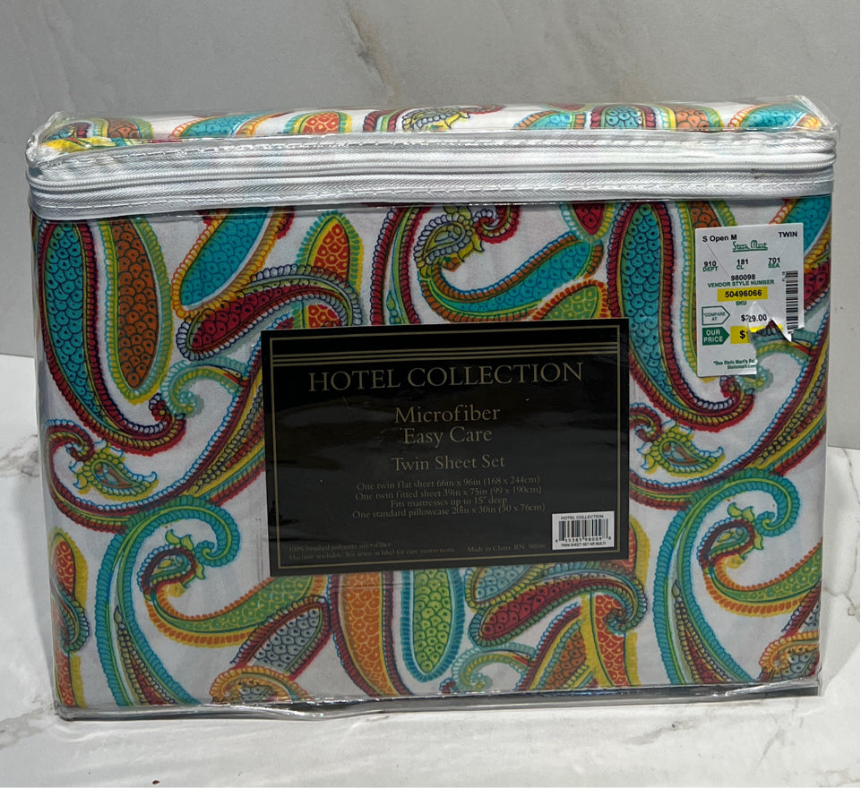 Twin Sheet Set - New