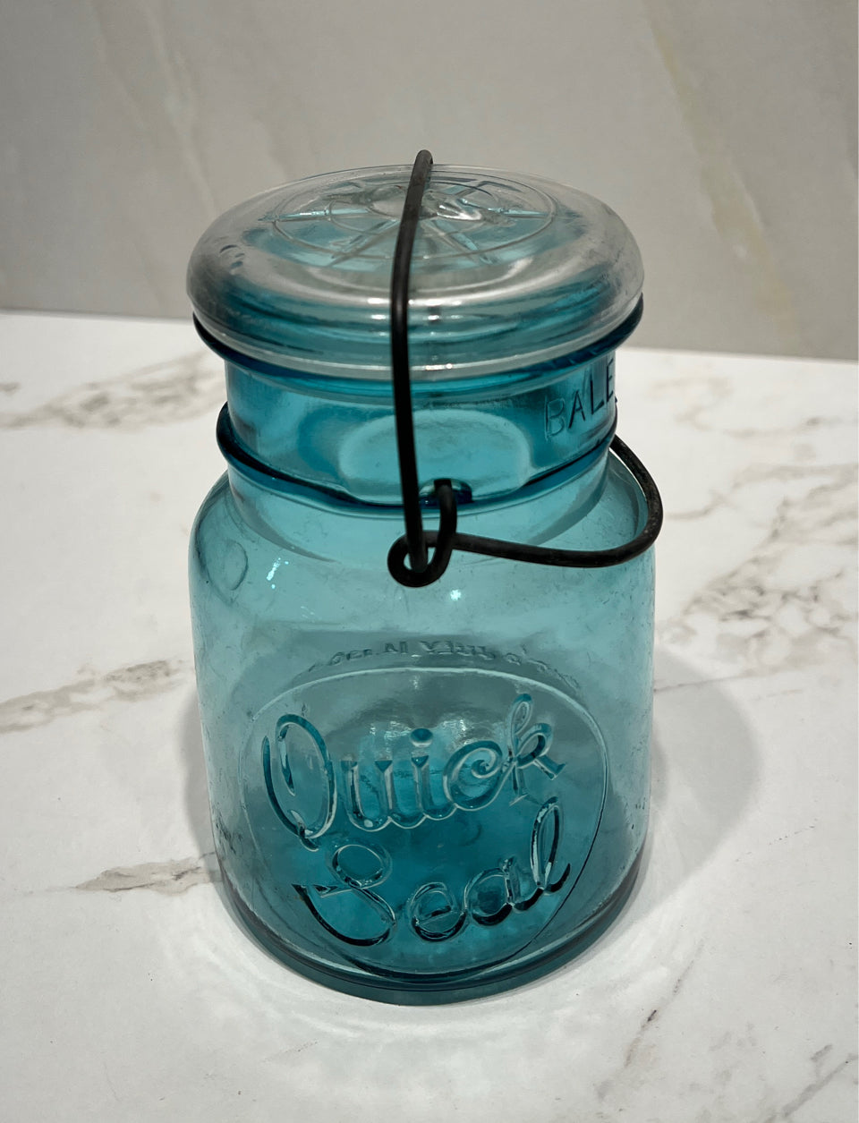 Blue Canning Jar