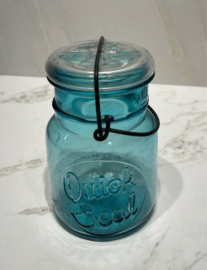 Blue Canning Jar