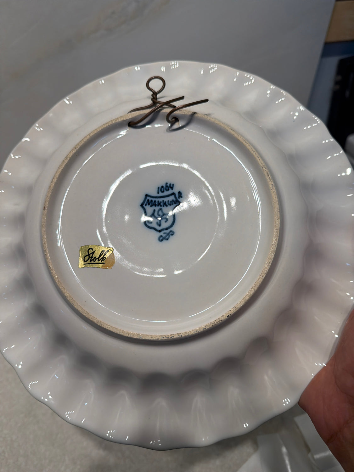 Royal Tichelaar Makkum Ribbed Dish