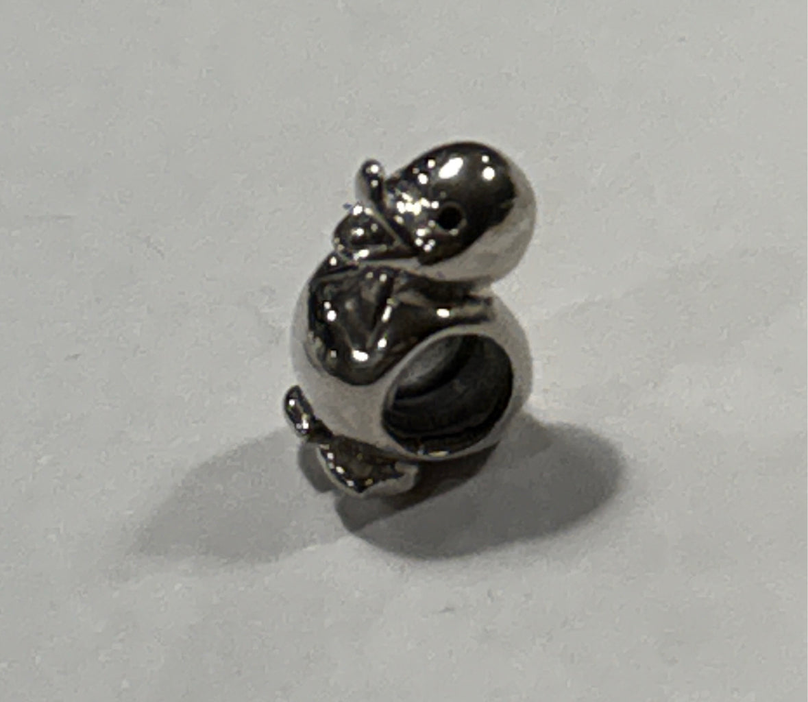 Sterling Duck Charm