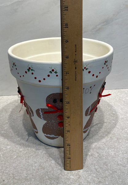 Gingerbread Planter