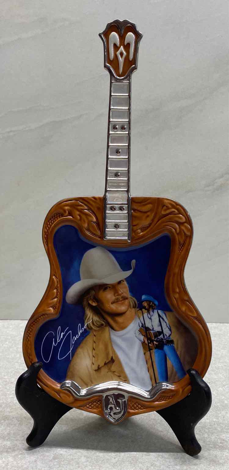 Alan Jackson Guitar Plate