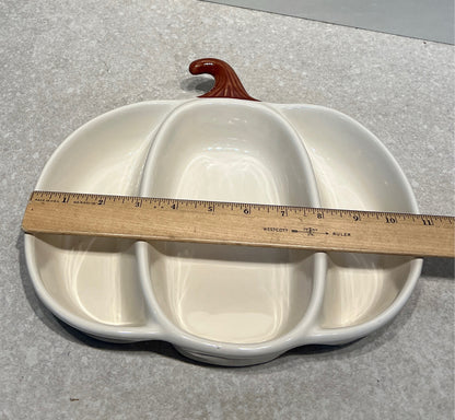 Divided Pumpkin Dish