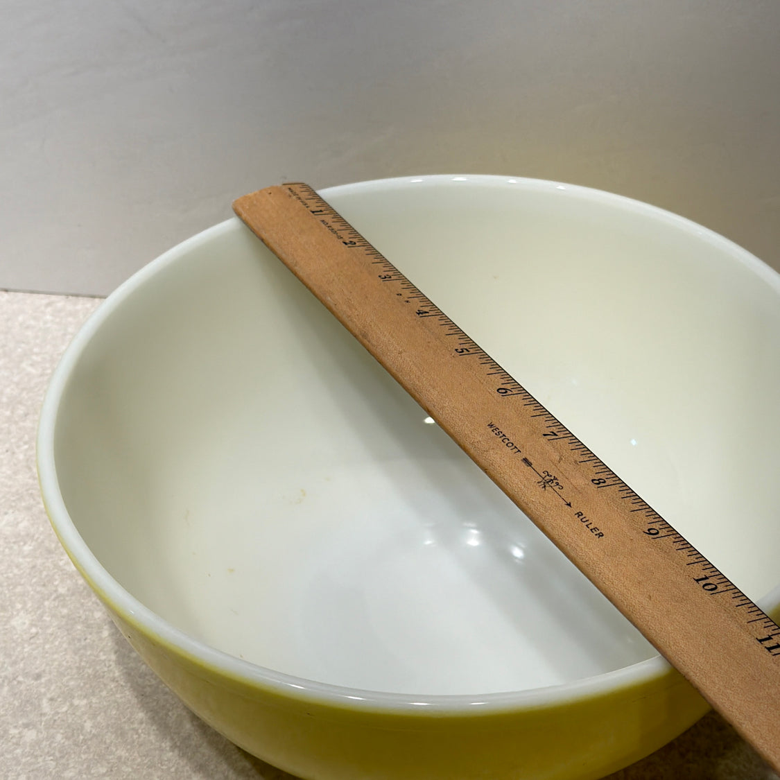 Pyrex Yellow Bowl