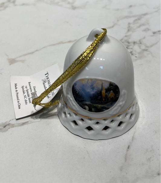 Thomas Kinkade Bell Ornament