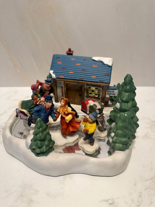Skating Figurine