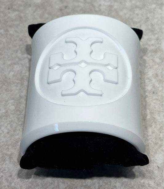 White Resin Tory Burch Bracelet