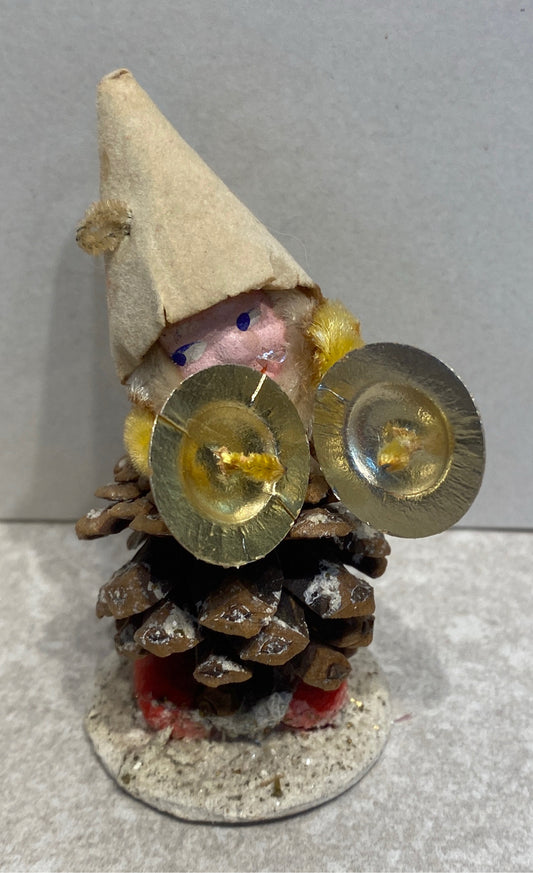 Vintage Pinecone Elf