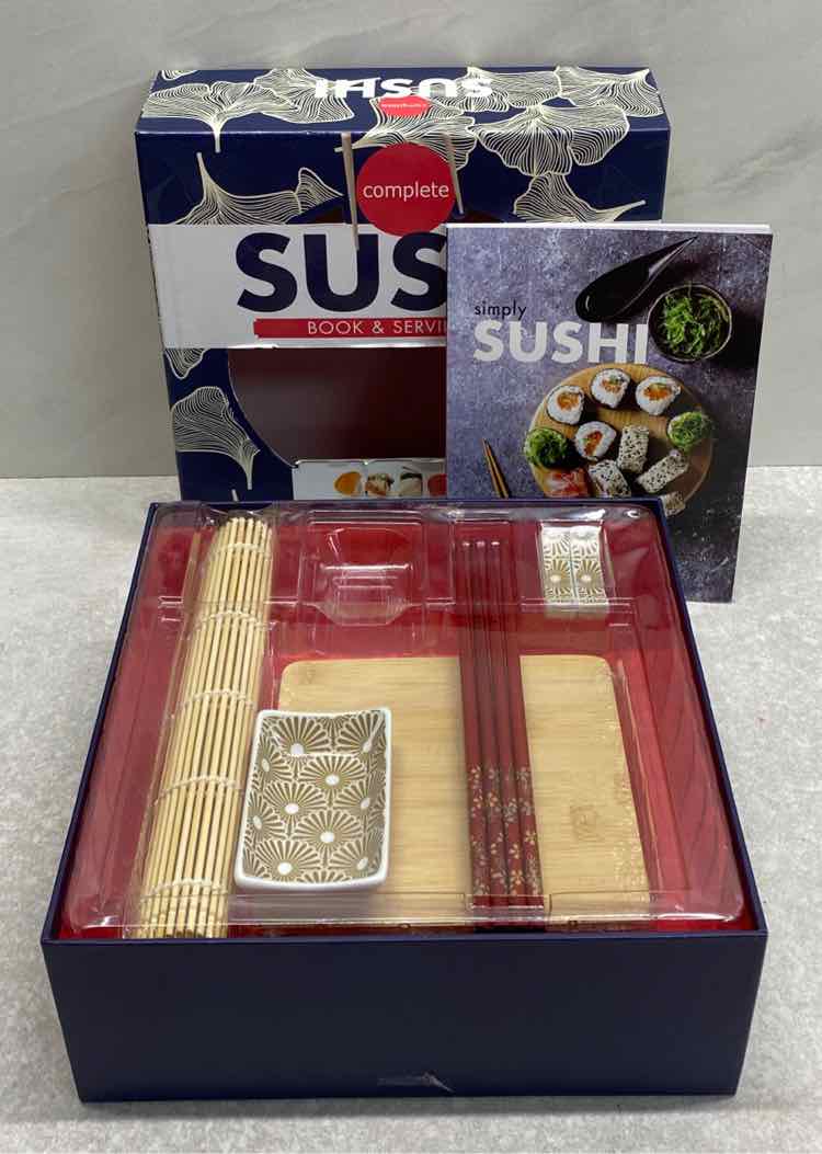 Sushi Book and Serving Kit