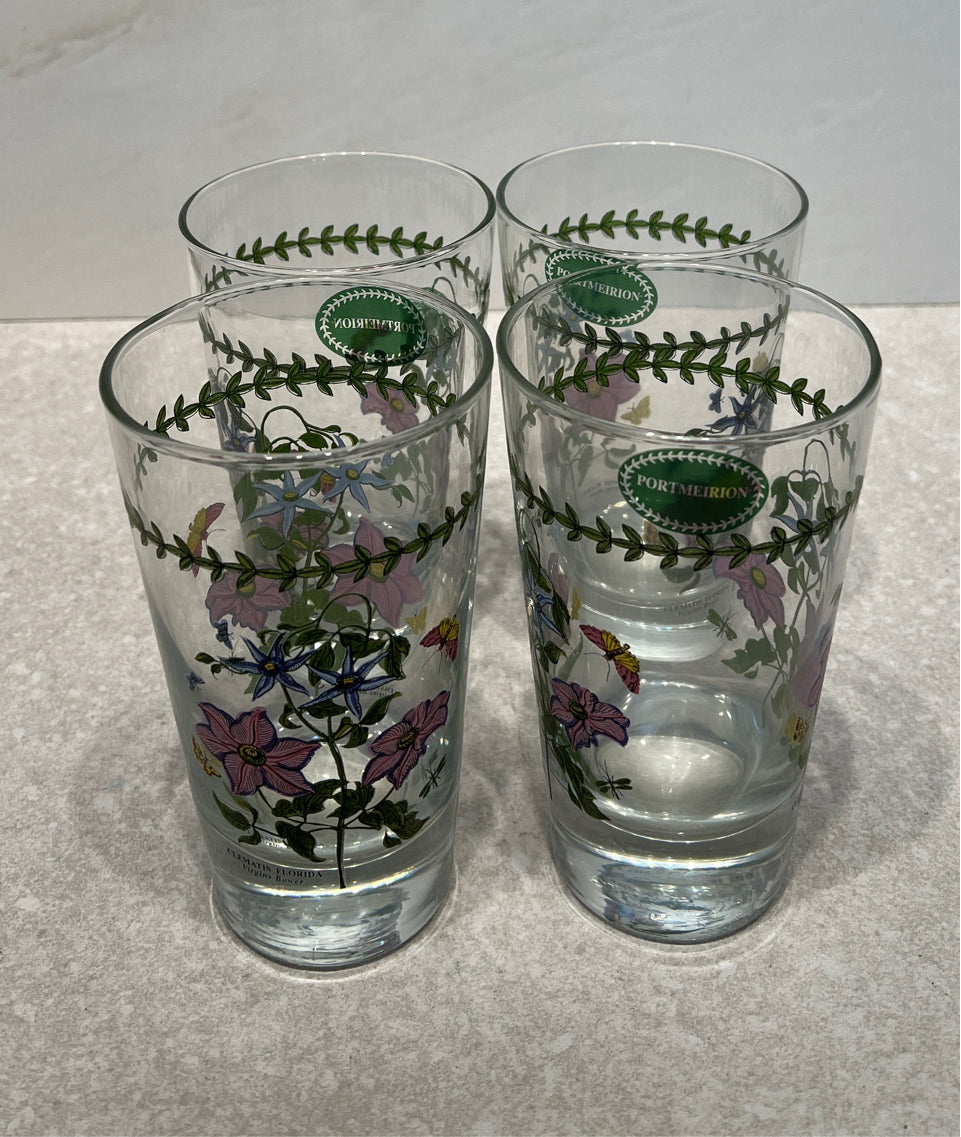 Set of 4 Portmeirion Glasses
