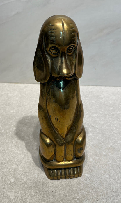 Brass Bassett Hound